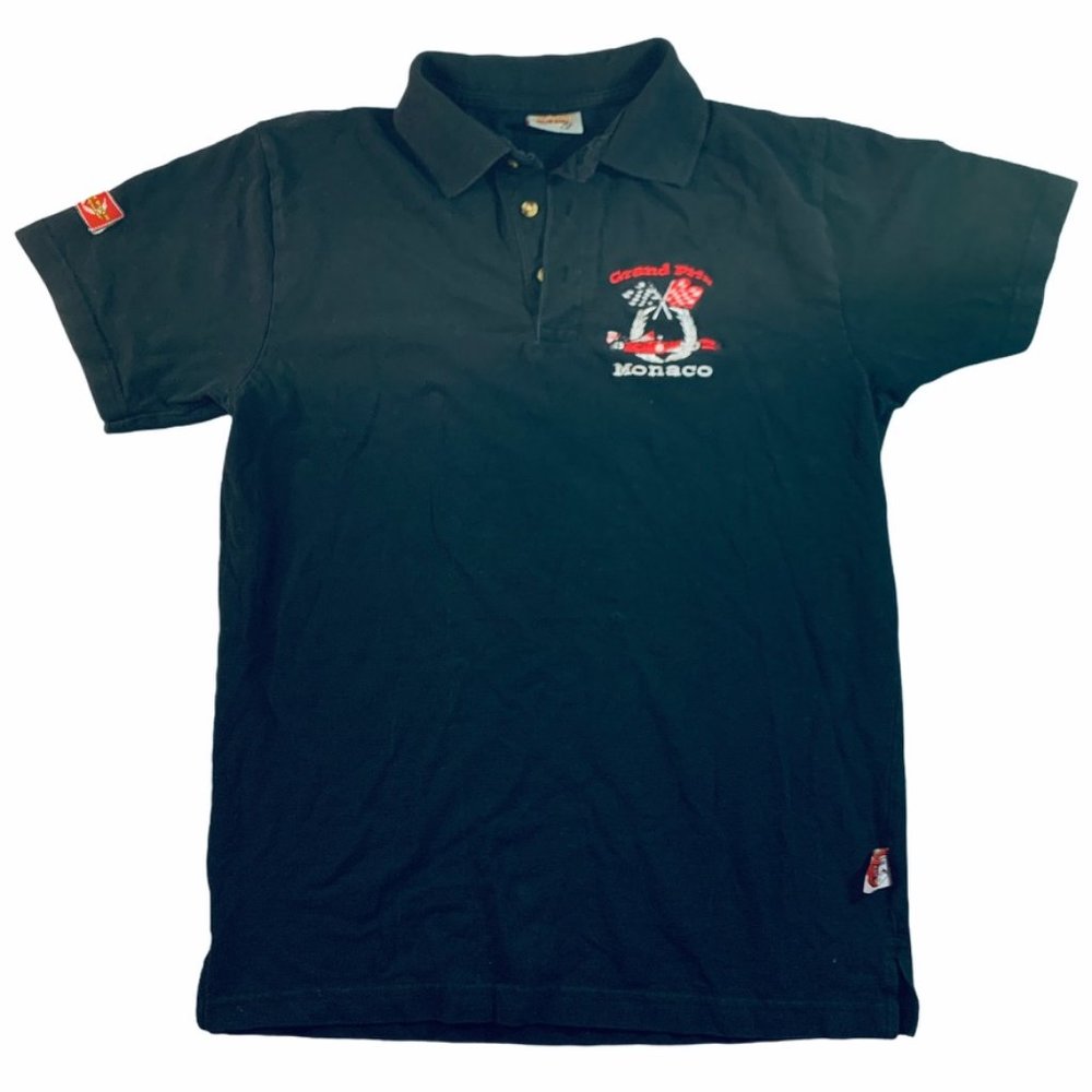 Monaco Grand Prix polo shirt men's medium